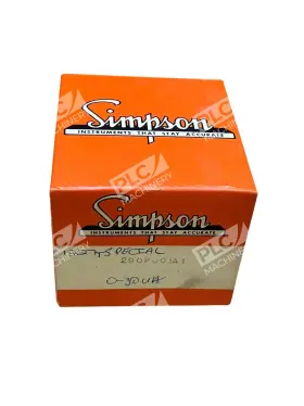 290pu01a1 Simpson Panel Meter 30 A Dc Microammeter Rott Electronics Xerox