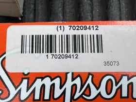 35073 Simpson Panel Meter Lot Of 2 #3