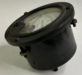 52565 Simpson Vintage Model #52565 Dc Microamperes 2 Inch Round Panel Meter Gauge 0-50 #2