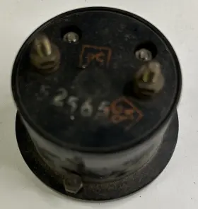 52565 Simpson Vintage Model #52565 Dc Microamperes 2 Inch Round Panel Meter Gauge 0-50 #3