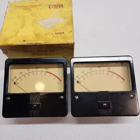 630-0072-000 Simpson 6300072000 Gates Vintage Vu Meter 0-100 And Sk 525-507-1