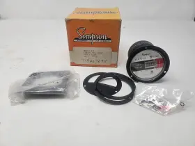 714007098 Simpson Elapsed Time Meter Model 108 120 V 50 Hz - Nos