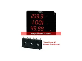 A100-37026 Simpson A100 37026 Amik 100 Three Phase Digital Panel Meter