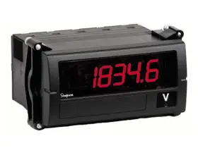 F351460 Simpson Panel Meter 5aac 3-1/2 120vac