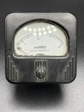 G-20560 Simpson Vintage Amperes Gauge Radio Frequency G 20560 Model Made In Usa