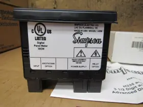 H3355146020 Simpson H335 Hawk 3 Advanced Digital Controller Panel Meter #2