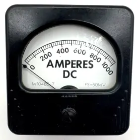 Ln0238804003 Simpson M-10485-7au Amperes Meter 0-1000 1100 Peak