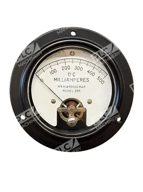 Mr36w500dcmar Simpson 25r Analog Dc Milliamperes Panel Meter To 500