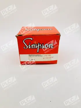 0-100ua Simpson Q03116 Analog Dc Microammeter 4.5 Inch Panel Meter 2124a