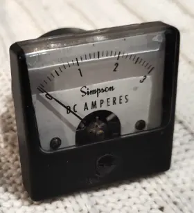 Qc3077123 Simpson Vintage Dv Amperes #2