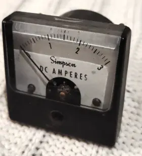 Qc3077123 Simpson Vintage Dv Amperes #3