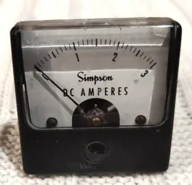 Qc3077123 Simpson Vintage Dv Amperes