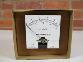Sk-525-18 Simpson Vintage Dc Volts Panel Meter Motorola Tested Working