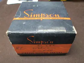 Sk-525-70a Simpson Milliamperes Dc Meter 0/500 With Screws