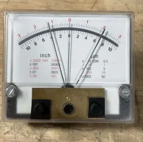 990-245-5 Spi Analog Meter Unit Dcf-120 Panel Gauge - Untested