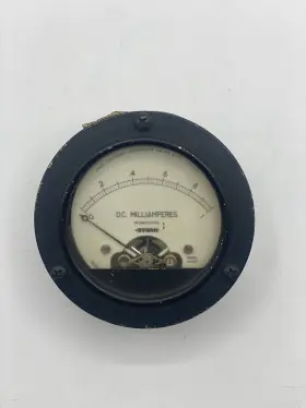 604-ns Stark Vintage 604 Panel Meter Dc Milliamperes Mr 36 W