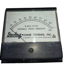 499-1074-6 Sterling Power Systems Variable Speed Indicator # With Box