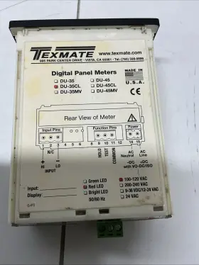 Texmate Du-35cl Panel Meter Z-944