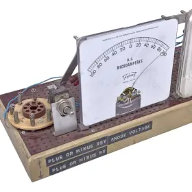 420pl Triplet Volt And Ampermeter Made In Usa #2