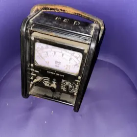 2436536 Triplett 625-n Volt Meter Vintage Steampunk