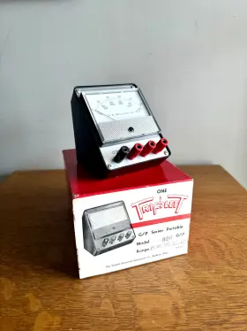 Rns1431 Triplett Vtg Portable Dc Millivolts Meter D.c. Millivolt