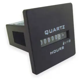 732-0030 Trumeter Hour Meter Panel Square 10-80 Vdc