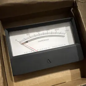 62146-12 United Electric Controls Panel Meter Temperature Fahrenheit Analog Gauge 62146-12 United Electric Controls Panel Meter Temperature Fahrenheit Analog Gauge