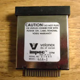 41a-3 Varian - Velonex Impac Elapsed Time Counter 41a 3 Panel Meter
