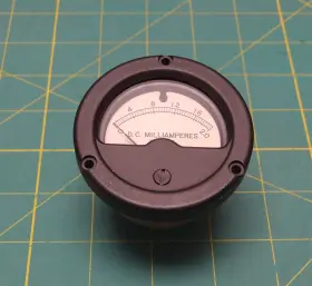 Mr26w002dcmar Wacline 2 Inch Panel Mount Ammeter To 2.0 D.c. Milliamperes P/n