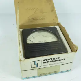 4090568a28 Weschler Rx-371d Analog Panel Meter 0-300 Amps Ac/dc 50mv Shunt Rated 4090568a28 Weschler Rx-371d Analog Panel Meter 0-300 Amps Ac/dc 50mv Shunt Rated