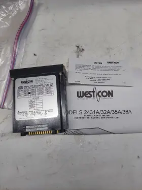 2435a-0285240 Westcon 0-20v Panel Mt Voltmeter New No Box Make Offer