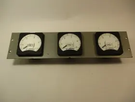291b461a36 Westinghouse Ac Amperes Panel Meters Type Ka-241 25-200cv Tb1 3 Gauge Display