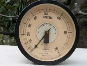51922 Westinghouse 5 51922. 1896/1905 Electric Ammeter 0-500 Amps Panel Meter Antique Original 51922 Westinghouse 5 51922. 1896/1905 Electric Ammeter 0-500 Amps Panel Meter Antique Original