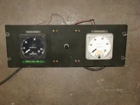 Ft60s Westinghouse Ka-24 Kx-24 Panel Meter Amps With Tachometer Motor Speed Vintage
