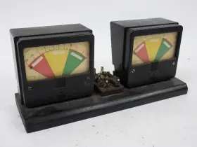Ks-16791 Weston 142-m 142 M Vintage Vu-meters For Western Electric L1 Untested