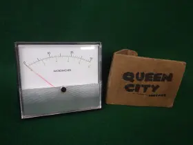 2041-t Weston Vintage Model Panel Meter 0-10/0-30 Microinches 500ua 1970s