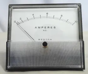 2044 Weston Amperes Panel