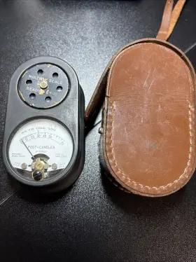 703-67 Weston Model Sight Light Meter / Foot Candle Measurement