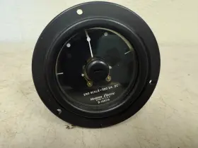 D169118 Weston Vintage Electric 0-500 Microamp Dc 3 1/2 Inch Round Panel Meter