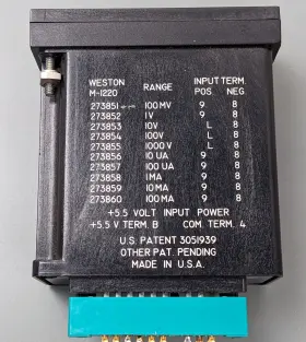 M-1220 Weston Millivolts Dc Panel Meter - Vtg Led Digits As-is #3 M-1220 Weston Millivolts Dc Panel Meter - Vtg Led Digits As-is #3