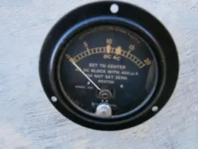 Mks-14161 Weston Vintage Electric Gauge Model 1021 Ac Dc Mks 14161 Rare Early