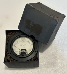 Mr35w020dckv Weston Vtg. Model 301 Meter/ Panel Gauge To 20 Kilovolts Nos Untested Mr35w020dckv Weston Vtg. Model 301 Meter/ Panel Gauge To 20 Kilovolts Nos Untested