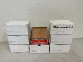 400-0042 Whites Electronics Lot Of 7 Dc 100a Analog Panel Meter Gauge