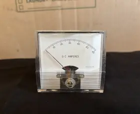 Wilbac S2/168 922w Model S2 168 Panel Meter 0-60 Amps Dc