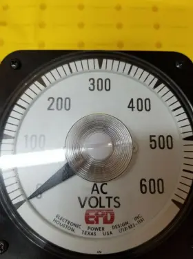 103021pzsj7 Yokogawa 103021pzsj7/p Ac Voltmeter Switchboard