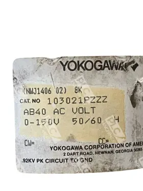 103021pzzz7 Yokogawa Nwh1406 02 Ab40 Ac Volt 0-150v 50/60hz Gauge 103021pzzz #2