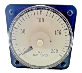 Yokogawa 103121carl7 Db40 Swu Meter 0-50mvdc 0-200 Dc Amperes Panel