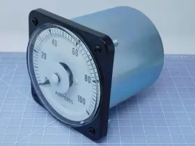103131ls-pk7 Yokogawa Ab40 Ac Amperes Meter Rating- 0-5 A/acscale- 0-100 T11926