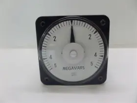 103282amgg7eaa Yokogawa Varmeter 5.0-0-5.0 Megavars #2