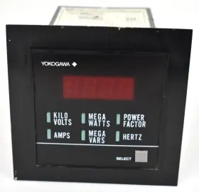 2354-40 Yokogawa 2354 Series Multifunction Digital Power Meter Panel Mount Analyze